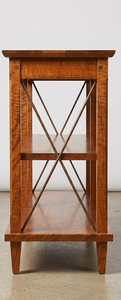 Estante de Exhibición Minimalista de Madera Sólida con Cajones, Librería, Mesa de Consola para Dormitorio, Sala de Estar, Oficina, Escuela, Hotel - Product Image 3