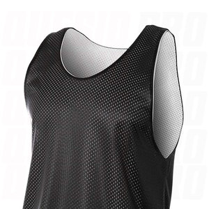 เสื้อลาครอสเด็กผู้ชายแบบกลับด้านได้ เสื้อซ้อมน้ำหนักเบา ระบายอากาศได้ดี เสื้อพินนี่สำหรับฝึกซ้อมกีฬา ผ้าตาข่ายสองด้าน ชุดกีฬา - Product Image 5