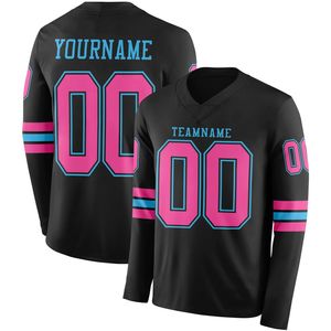Camiseta de Fútbol Personalizada para Hombre, Spandex/Poliéster, Impresión Digital por Transferencia de Calor, Mangas Largas, Nombre del Equipo, Logotipo y Posiciones Personalizados - Product Image 3