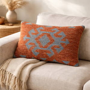 Removable Kilim Sofa <b>Pillow</b> Cover <b>Square</b> & Lumbar Custom Size Cotton Geometric Woven Design Kilim 20x20 Pillowsham - Product Image 4