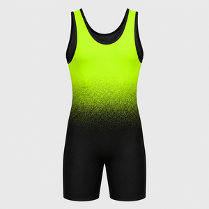 Débardeur sans manches pour homme, vert dégradé et noir, séchage rapide, évacuation de l'humidité, coupe ajustée, maillot de sport, tenue d'entraînement estivale - Product Image 4