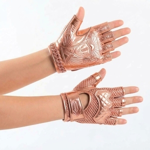 ถุงมือแบบเหนียวสำหรับนักเต้นโพลแดนซ์ ช่วยให้มีการยึดเกาะที่มั่นคง สวมใส่สบาย ยืดหยุ่นได้ นิ้วมือยืดหยุ่น และเพิ่มความน่าดึงดูดในสไตล์การเต้นโพลแดนซ์ยุคใหม่ - Product Image 2