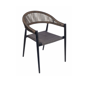 Meubles en aluminium et rotin pour projet de café et d'hôtel, fabriqués en Indonésie - Product Image 1