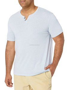 T-shirt à manches courtes à col baggy pour hommes T-shirt personnalisé Triblend Logo imprimé broderie T-shirts surdimensionnés de haute qualité - Product Image 6