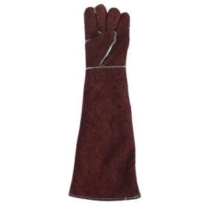Gants de soudage en cuir de vachette pleine fleur de haute qualité, résistants aux coupures, protection des mains robuste, équipement de travail premium lisse pour soudeurs - Product Image 3