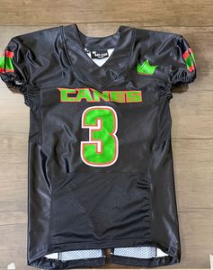 Maillot de football américain le plus vendu, style streetwear, col en V, en maille/polyester, design par sublimation - Product Image 1