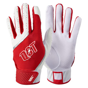 Proper Grip Baseball/Softball Batting <b>Gloves</b> Durable Leather Palm Batters <b>Glove</b> Custom OEM ODM Design Right-Handed - Product Image 4