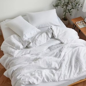 Parure de lit luxueuse 2 pièces, drap et taie d'oreiller, rafraîchissante, anti-transpiration, écologique, durable - Product Image 5