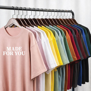 Camiseta de algodón orgánico informal de verano a la moda, al por mayor, personalizada, oversize, para hombre, con hombros caídos, color liso, de Bangladesh - Product Image 3