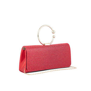 Sac à bandoulière rouge fantaisie P24329 pour femme - Product Image 2