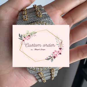 นาฬิกาฮิปฮอปเพชรโมอิสซาไนต์แบบสั่งทำพิเศษ ดีไซน์หรูหราพร้อมคุณสมบัติกันน้ำ เหมาะสำหรับเป็นของขวัญในงานปาร์ตี้สำหรับผู้ชาย - Product Image 1