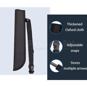 Men Premium Leather Archery <b>Quiver</b> Handmade Durable Material Adjustable Belt Comfortable Outdoor Hunting Gear - Product Image 3