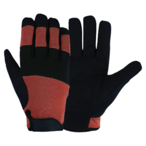 Gants de sécurité robustes, résistants aux chocs, en cuir synthétique, renforcés avec Amara, protection des mains pour le travail industriel - Product Image 2
