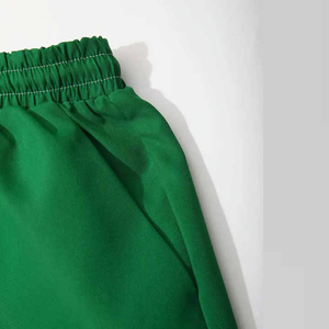 Ensemble T-shirt et Short Décontracté Homme Nouvelle Collection Été – Motif Uni ou Carreaux, Grande Taille, Manches Courtes, Survêtement 2 Pièces pour Homme - Product Image 5