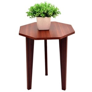 Table d'appoint irrégulière en bois de manguier |   Installation de table artisanales au design minimaliste, écologiques et durables – Vente en gros - Product Image 1