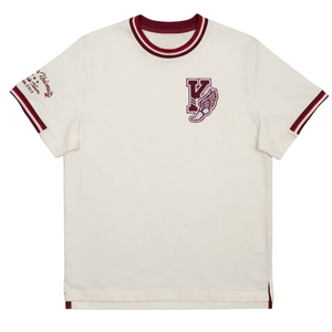 T-shirt Ringer en chenille Kappa Alpha Psi Summers Kream, vêtement de fraternité grecque avec un design classique, confort premium et coupe élégante - Product Image 4