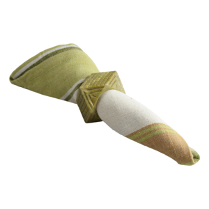 Anneau de serviette en pierre au design rustique, support de serviette multicolore pour la décoration de table, idéal pour hôtels et événements festifs - Product Image 6