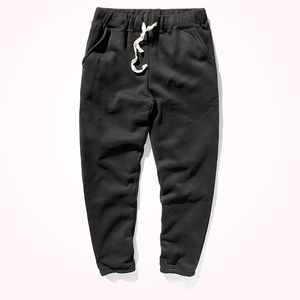 Pantalon de jogging cargo fuselé pour homme, coupe large, mi-lourd, à séchage rapide, écoresponsable, avec fermeture éclair, en molleton chaud - Product Image 1