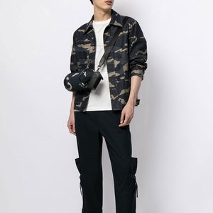 Classic Men's Winter Jeans <b>Jacket</b> Regular Fit 100% Cotton Front Logo Eco-Friendly Breathable Streetwear Daily Wear - Product Image 2