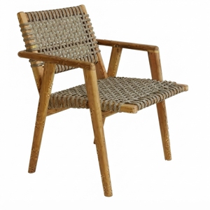 The Setta Modern <b>Teak</b> Wood <b>Dining</b> <b>Chair</b> Features Fine Craftsmanship Luxurious comfort Perfectly Complementing Any <b>Dining</b> Space. - Product Image 1