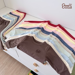 Conjunto de Ropa de Manga Larga para Niños SeunKids, Suave y Transpirable, de Poliéster Estampado, Ropa Casual Hecha en Vietnam - Product Image 6