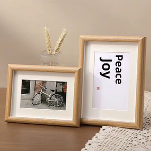 Rehman Craft Wholesale Handmade Eco-Friendly Natural Wood Grain <b>Photo</b> <b>Frame</b> Set <b>White</b> Mat Portrait Tabletop Picture <b>Frame</b> Home - Product Image 6