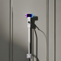 Nouveau Design Chargeur Mural Multi Plug Power Socket Extender avec Rotation à 180 Degrés pour un Accès Facile Extensible 25cm EU Standard