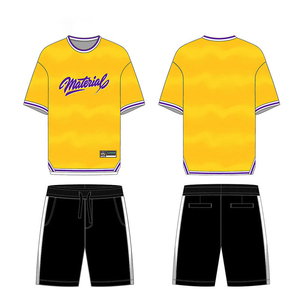 Conjunto de Uniforme de Baloncesto Personalizado, Camiseta sin Mangas, Pantalones Cortos Reversibles, Ropa Deportiva 100% Poliéster, Sublimación Impresa, Cintura Elástica - Product Image 3