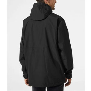 Veste softshell légère imperméable à capuche avec motif uni personnalisé pour homme, fermeture éclair, logo personnalisé, pour la chasse en plein air - Product Image 3