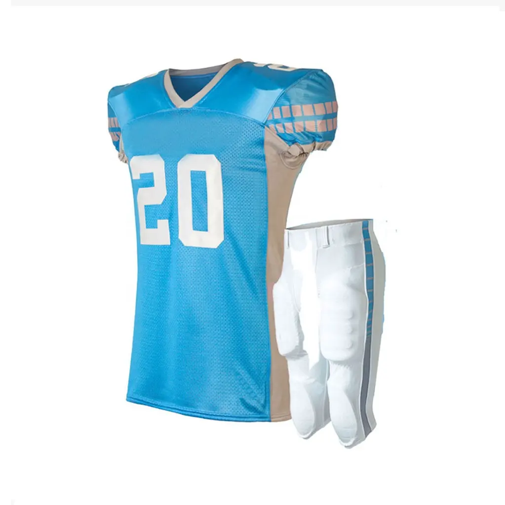 Migliori qualità di protezione uniforme da Football americano a buon mercato prezzo uniforme da Football americano per adulti giovani uniformi da Football americano