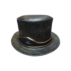 HS Party Style Top <b>Hat</b> With Metal Chain <b>Band</b> Unisex Adult Party <b>Hat</b> Four Seasons Wear - Product Image 5