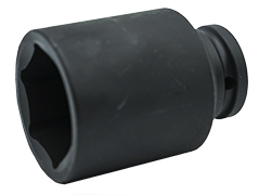Industrial Grade 1" Dr. Impact Socket Set Metric Size 17mm 115mm Black Phosphate OEM Straight Hex <b>Garage</b> Auto Repair <b>Tools</b> - Product Image 2