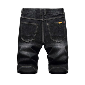 Short en jean déchiré pour homme coupe droite à prix abordable 2026 - Product Image 2