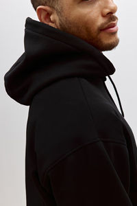 Sudadera cómoda de gran tamaño con forro polar suave, hombros caídos y diseño moderno. Ideal para uso diario informal y - Product Image 3
