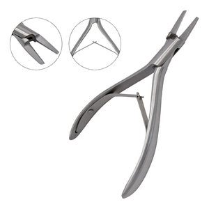 Coupe-ongles professionnel SurgicoQuery 5 pouces en acier inoxydable robuste pour ongles épais, lame incurvée, mâchoire large et tranchante - Product Image 2