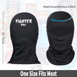Cagoule intégrale pour moto, ski, activités de plein air, coupe-vent, respirante, hiver, ajustement professionnel - Product Image 2