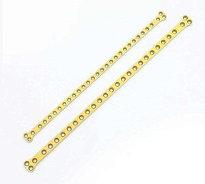 Plaque de reconstruction orthopédique vétérinaire de haute qualité 2,4 mm droite en acier inoxydable pour implant osseux et traitement des fractures - Product Image 6