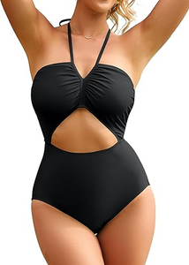 Nouveau Maillot de Bain Bikini Femme Couleur Unie 2026 – Tendance, Grande Taille, Respirant, Séchage Rapide, Spandex - Product Image 2