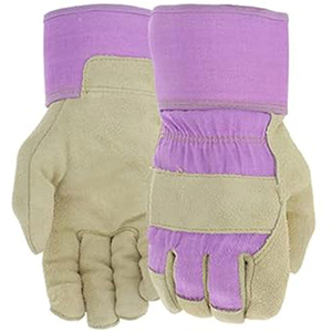 Heavy Duty Cow Split Leather Working <b>Gloves</b> for Daily Outdoor Sports Use Four Seasons Safety Hand Protection - Product Image 1