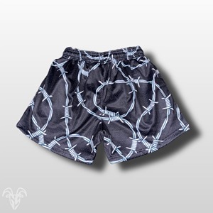 กางเกงบาสเก็ตบอลชายแบบตาข่าย 5 นิ้ว สไตล์ไฮสตรีท เอวยางยืดสูง โลโก้ด้านหน้า ผลิตจากโพลีเอสเตอร์/คอตตอน ระบายอากาศได้ดี แห้งเร็ว - Product Image 2