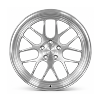 Jantes forgées à dix branches en argent brossé de 18 à 22 pouces, jantes de roue en argent brossé 5x112 5x114.3 VIW-197 pour BMW Audi Mercedes-Benz