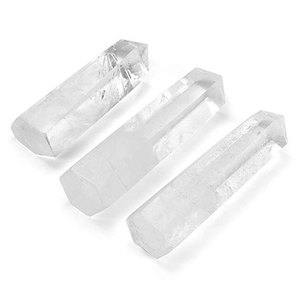 Tour de cristal de quartz facetté à pointe terminée, fait main, produits de guérison Reiki - Product Image 1