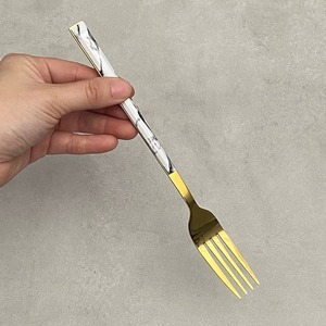 Eye catching stainless steel cutlery <b>set</b> for modern and traditional dining setups suitable for kitchen, dining, and catering use - Product Image 6