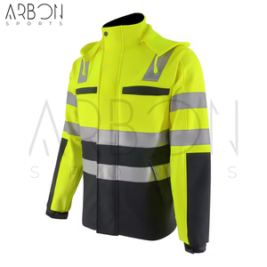 Nouveaux arrivages : vestes de sécurité réfléchissantes à haute visibilité, personnalisables avec logo, pour la construction, la sécurité routière et les agents de circulation. - Product Image 2