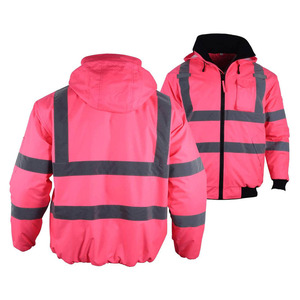 Chaqueta de Seguridad Reflectante de Alta Visibilidad, Diseño Cómodo y Moderno, Ropa de Trabajo, Chaqueta de Seguridad para Invierno en Venta Online - Product Image 3