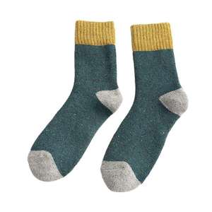 <b>Winter</b> Men's Thin Solid Color Spandex/Polyester Mesh Boneless Combed Cotton Quick Dry Breathable Crew Casual <b>Socks</b> - Product Image 4