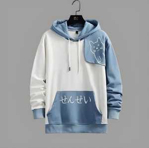 เสื้อฮู้ดแบบสวมหัวยูนิเซ็กซ์เสื้อผ้าแนวสตรีทปักโลโก้ตามสั่งขายส่งผ้าขนแกะทำจากบังคลาเทศ - Product Image 1