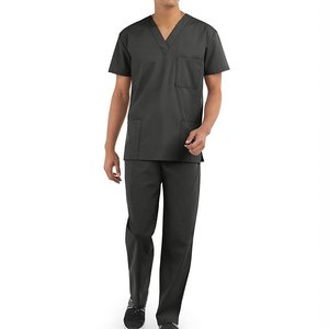 Uniformes médicos de punto de algodón para hombre y mujer, los más vendidos, con logotipo personalizado, cómodos, para enfermeras de hospital, a precio económico. - Product Image 5