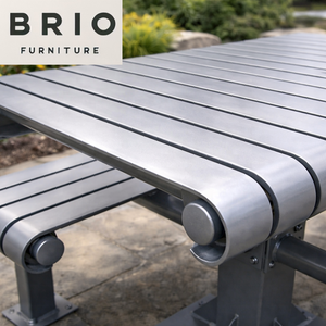 Hot Sale Dining <strong>Table</strong> with Bench Set Simple <strong>Canteen</strong> <strong>Table</strong> <strong>Canteen</strong> Fiber Glass <strong>Table</strong> &amp; Bench 4 Seater Set - Product Image 6