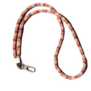 Custom Pattern Seed Beads Beaded <b>Lanyard</b> Neck Holder Eco Friendly Handmade Classic Portable Fashion Strap - Product Image 3